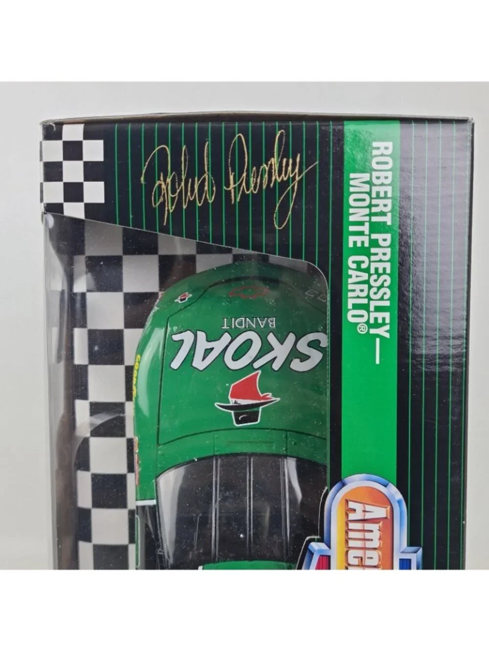 ERTL American Muscle Nascar Car Signed #33 Skoal R. Pressley 1:18 DieCast D70